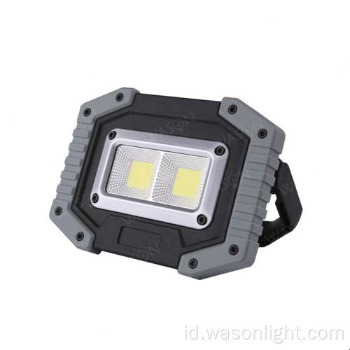 Portable COB Flood Light Lampu Kerja Tahan Air